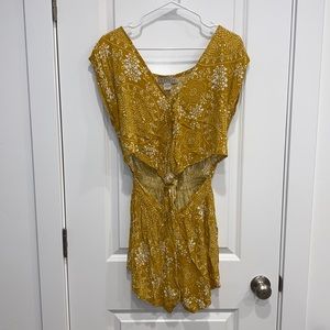 Front Tie Romper